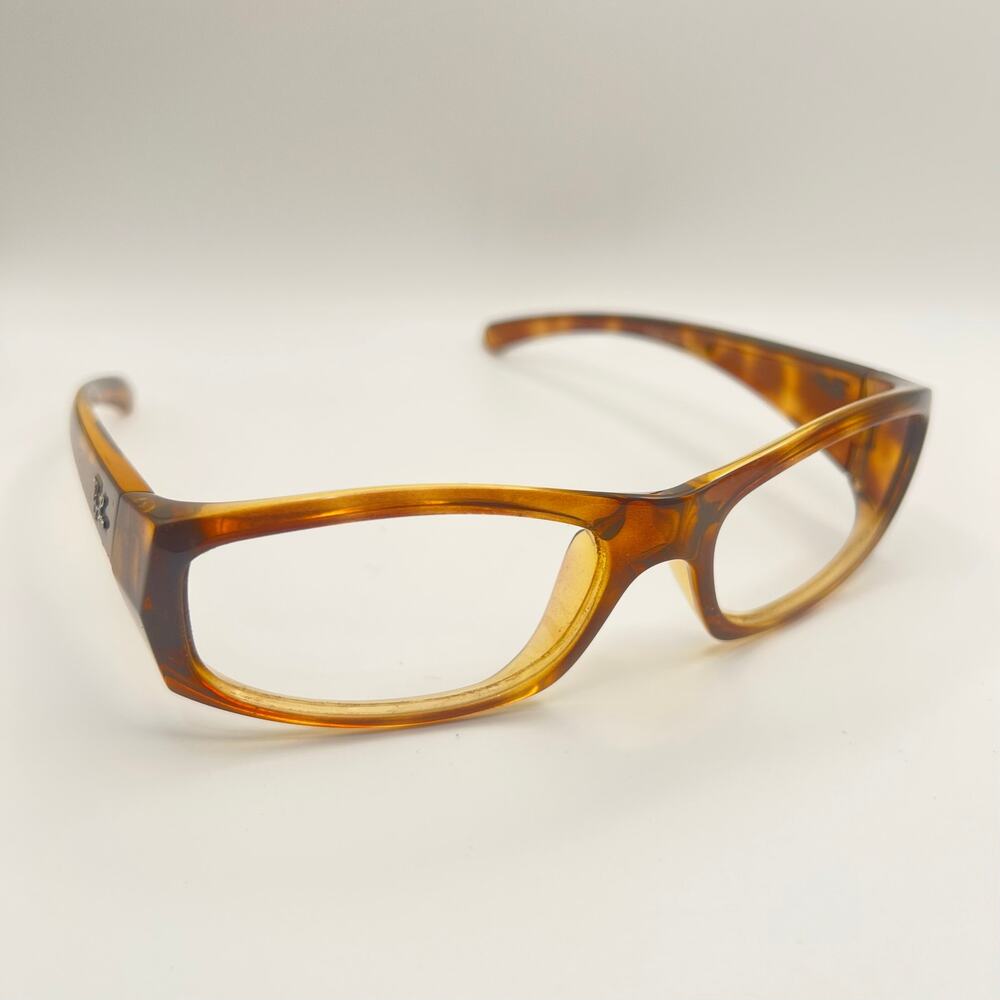 Ray-Ban RB4093 642 Sunglasses Frames Only Wrap Made in Italy Brown